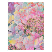 Bloeiende Zomer Hydrangea Bloem Tafelkleed (Voorkant)