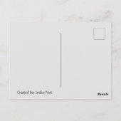 Bloeiende Zonnebloem Schildpad Briefkaart (Achterkant)