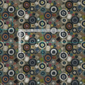 bloeimos stof (Delen)