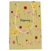 bloeipatroon medium cadeauzakje (Voorkant)