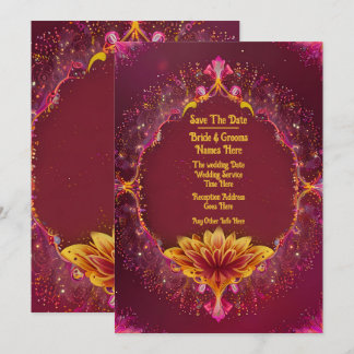 Bloeiselsymfonie: Trouw Elegantie Collectie Save The Date