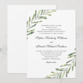 Bloeistof | 3 stellen de ouders die als gastheer v kaart (Voorkant / Achterkant)