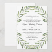 Bloeistof | Alle ouders die een bruiloft organiser Kaart (Voorkant / Achterkant)