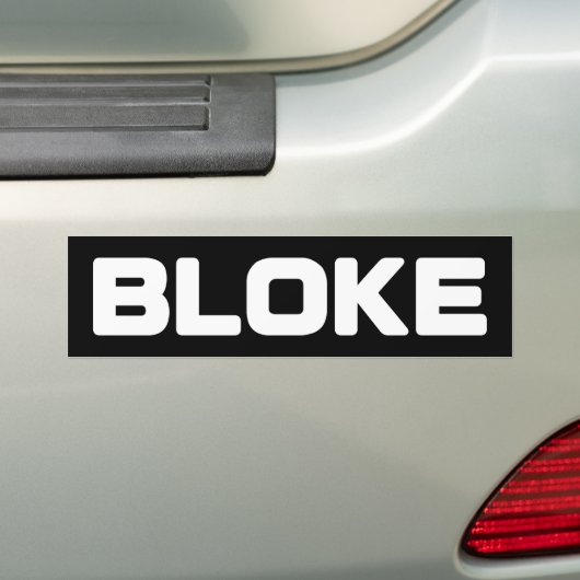 BLOEK BUMPERSTICKER (Op auto)