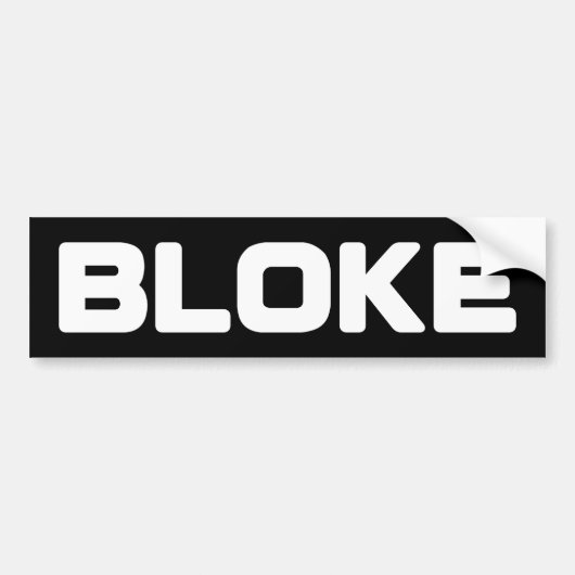 BLOEK BUMPERSTICKER (Voorkant)