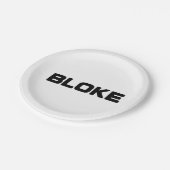 BLOEK PAPIEREN BORDJE (Gekanteld)