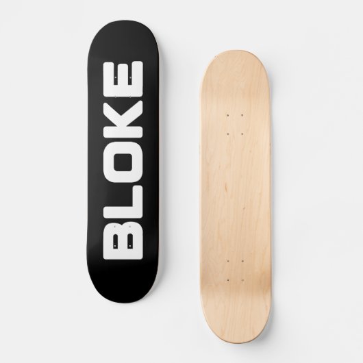 BLOEK PERSOONLIJK SKATEBOARD (Voorkant)