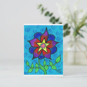 Bloem3 Briefkaart (Staand voorkant)