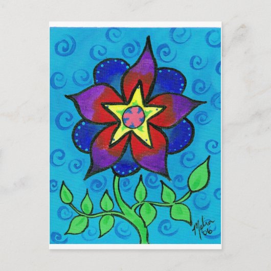Bloem3 Briefkaart (Voorkant)