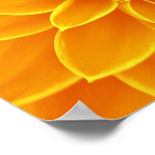 bloem663650 SMER ORANJE GEEL Poster (Hoek)