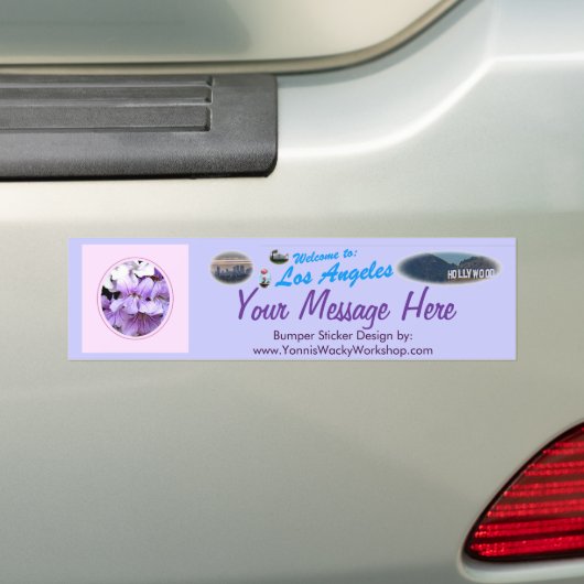 Bloem #13 bumpersticker (Op auto)