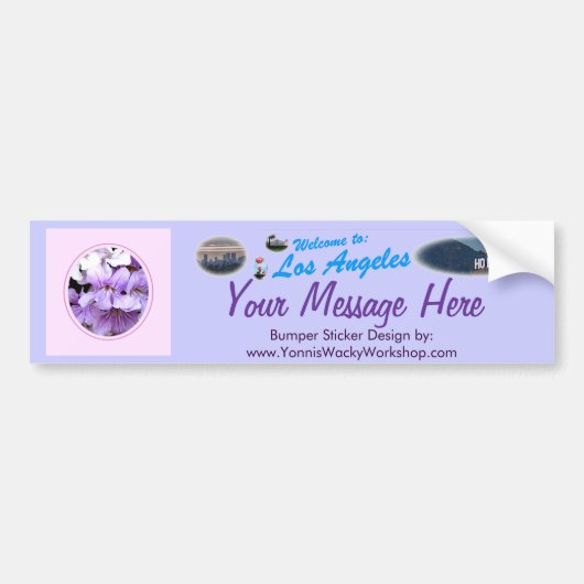 Bloem #13 bumpersticker (Voorkant)