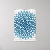 Bloem- 150 Handtekening Canvas Gastboek Afdruk (Voorkant)