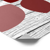 Bloem - 25 handtekeningen, gastboek alternatieve a poster (Hoek)