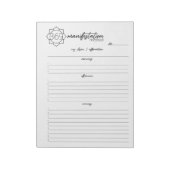 Bloem 369 Manifestatiemethode, Aantrekkingswet Notitieblok (Linkerzijde)