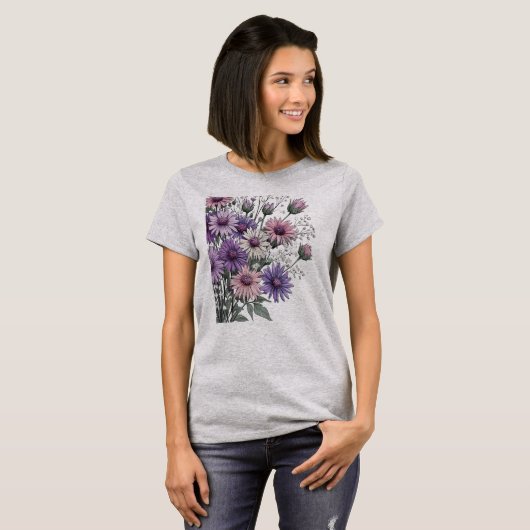 Bloem 4 t-shirt (Voorkant volledig)