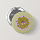 Bloem #603 Logo Ronde Button 5,7 Cm (Voorkant /achterkant)