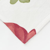  Bloem 60x80 Fleece Deken (Hoek)