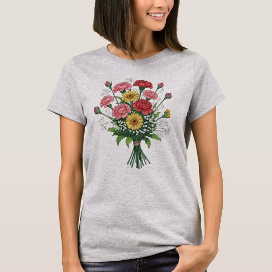 BLOEM 6 T-SHIRT (Voorkant)