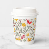 Bloem 8 oz Papier Cup Papieren Bekers (Achterkant)