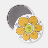 Bloem A Magneet (Voorkant / Achterkant)