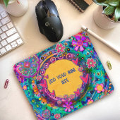  Bloem Aangepaste Naam Inspirivity Mousepad Muismat