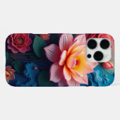 Bloem Abstract iPhone Hoesje (Achterkant horizontaal)