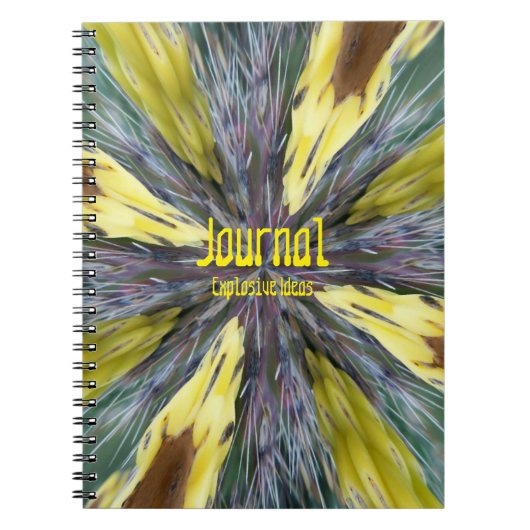 Bloem Abstract journaal Notitieboek (Voorkant)