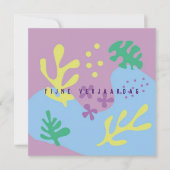 bloem abstract kaart (Voorkant)