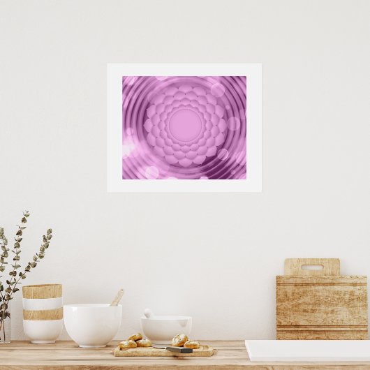 Bloem Abstract Poster (Keuken)
