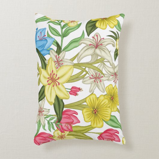bloem achtergrond Accent Pillow Accent Kussen (Voorkant(Verticaal))