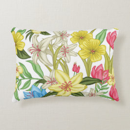 bloem achtergrond Accent Pillow Kussen