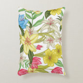 bloem achtergrond Accent Pillow Kussen (Voorkant(Verticaal))