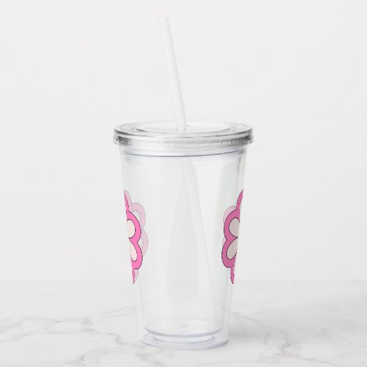 Bloem Acryl Drinkbeker (Links)