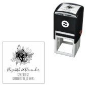 Bloem Adres Retour Zelfinktende Stempel (In situ)