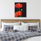 Bloem afbeelding canvas afdruk (Insitu (Slaapkamer))