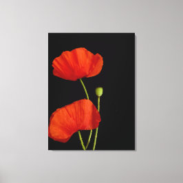 Bloem afbeelding canvas afdruk