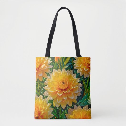 Bloem Afbeelding Nr. 13, Bloemenserie, Tote Tas (Voorkant)