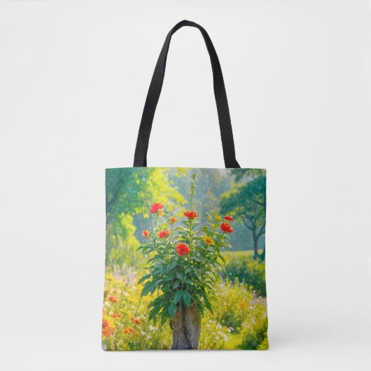 Bloem Afbeelding Nr. 1 Boodschappentas Tote Bag (Voorkant)