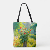 Bloem Afbeelding Nr. 1 Boodschappentas Tote Bag (Achterkant)