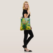 Bloem Afbeelding Nr. 1 Boodschappentas Tote Bag (Op model)