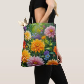 Bloem Afbeelding Nr. 29, Bloemenserie, Tote Tas (Dichtbij)