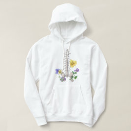Bloem Anatomie - Wervels, Heupbot Hoodie