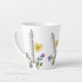 Bloem Anatomie - Wervels, Heupbot Latte Mok