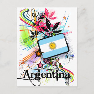 Bloem Argentinië Briefkaart