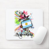 Bloem Argentinië Muismat (Met muis)