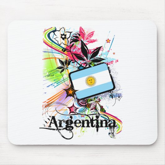 Bloem Argentinië Muismat (Voorkant)