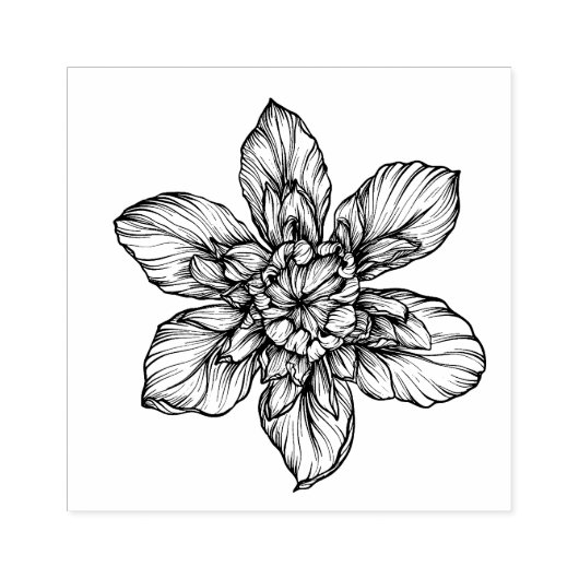  Bloem Art Stamp Rubberstempel (Afrduk)