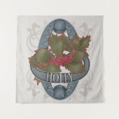 Bloem Astrologie en Magie - Holly Wandkleed (Voorkant)