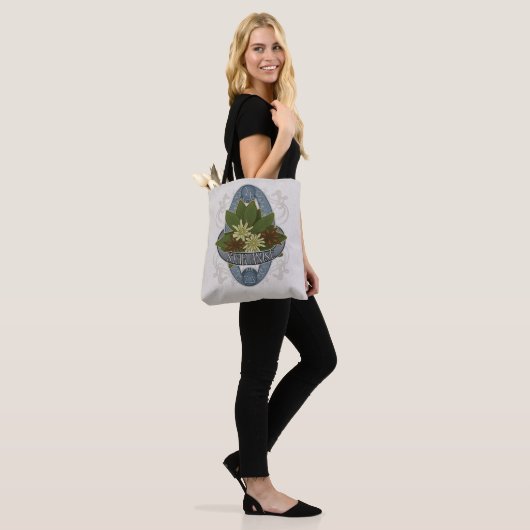 Bloem Astrologie en Magie - Steranijs Tote Bag (Op model)